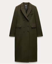 Cappotto lana manteco - lana, zara