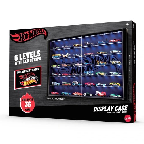 Hot wheels display case - hot, 6
