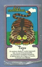 SCHEDA TELEFONICA SAN MARINO OROSCOPO TIGRE NUOVA 3.000 N. 36 IN PLASTICA USCITA