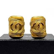 CHANEL 94A Orecchini Quadrati