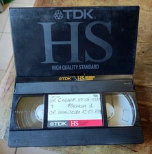 Vhs Registrazione TV GP F1 CANADA + INGHILTERRA 1998 RARE Leggere Descrizione 