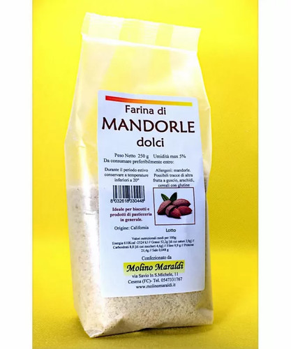 Farina mandorle 250gr - mandorle,