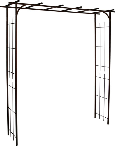 Arco giardino pergola nero - pergola,