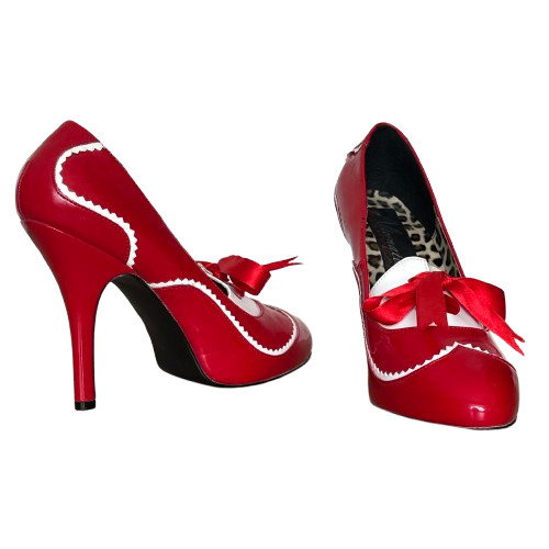 Scarpe corte donna - , rosse