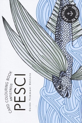 Libro pesci card - pesci., colouring