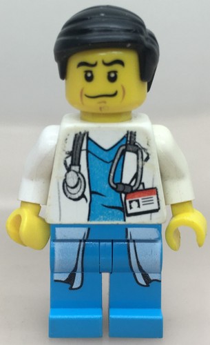 Lego minifigure doctor - lego®-minifigure, con