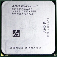 Processore AMD  Dual-Core Opteron 285  2,6GHz LCB9E CPU ac.