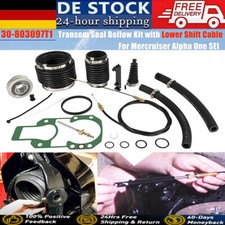 Per Quicksilver Mercruiser Alpha One Kit soffietto guarnizione poppa e cavo cambio inferiore