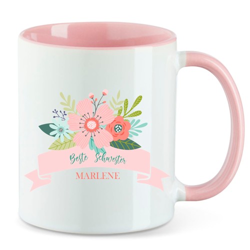 Tazza personalizzata con nome - con,