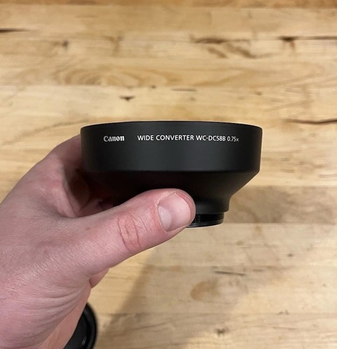 Canon dc58b 75x obiettivo - canon, 0,75x