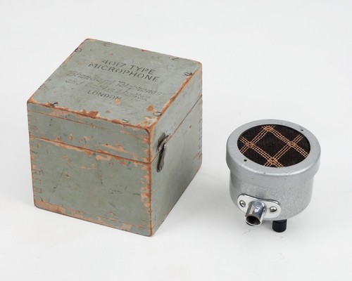 Microfono scatola vintage - e,