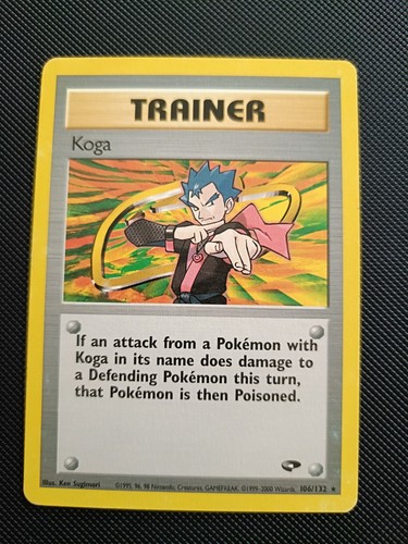 Pokemon koga 106 132 gym - pokemon, 106/132