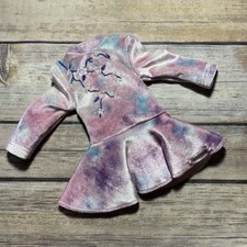 Abito vestito American Girl Wellie Wisher Gwynn Tan's pattinaggio su ghiaccio performance