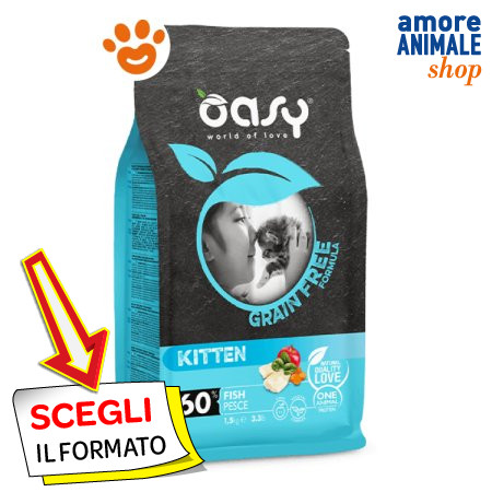 Oasy cat grain free - grain, kitten
