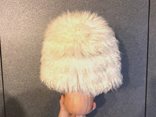 CAPPELLO SCI DONNA CONTE OF FLORENCE PELO BIANCO VINTAGE ANNI ‘70 ORIGINALE