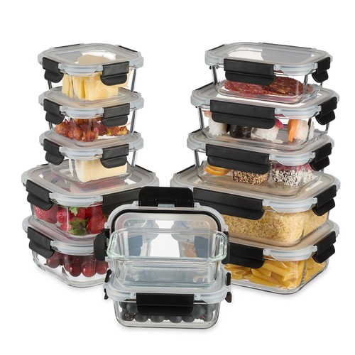 Contenitore vetro alimenti - vetro,