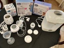 Chicco Tiralatte Elettrico + Chicco Sterilizzatore + Nuvita Scaldabiberon