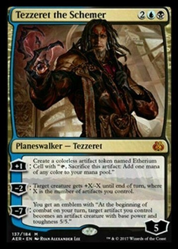 Tezzeret the schemer - tezzeret,