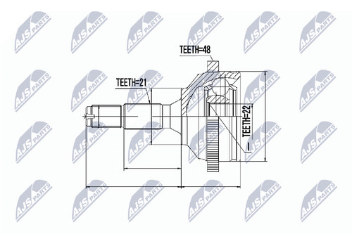Kit giunti albero motore - , nty