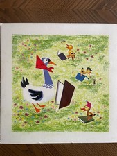 Quadro illustrazione bambini