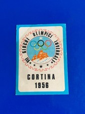 PANINI CAMPIONI DELLO SPORT 1968-69 STEMMA CORTINA 1956 NEW SENZA VELINA
