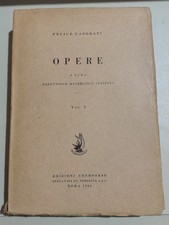 libro vintage " OPERE " di