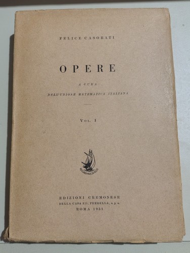 Libro vintage opere di - ",