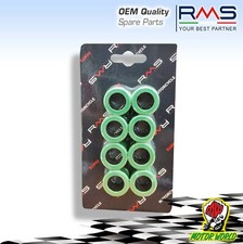 KIT SERIE 8 RULLI RULLINI 25x17 18,6 GRAMMI PIAGGIO MP3 RL TOURING 400 2011