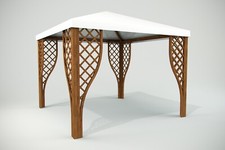 Gazebo in Legno 300x300 cm