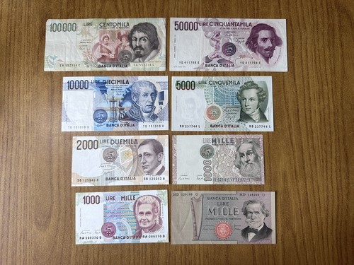 Lotto banconote lire 100000 - lotto, 8