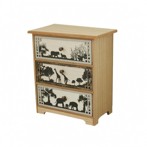 Cassettiera legno stile - in,