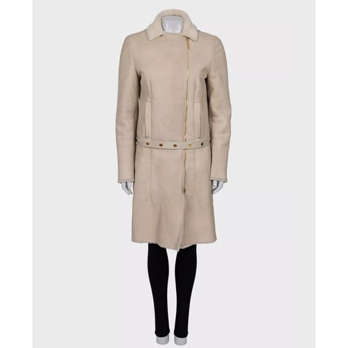 Gucci beige shearling leather - gucci,