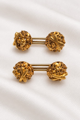 Gemelli bottone sardo vintage - gemelli,