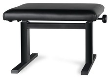 Panca per pianoforte nera