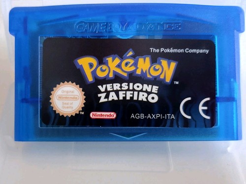 Pokemon zaffiro nintendo - nintendo, game