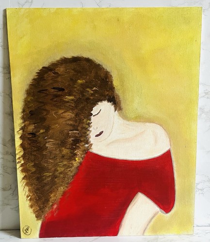 Gia wall art - dipinto, mano