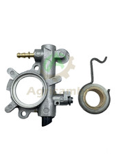 Pompa olio e vite senza fine