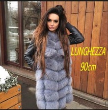 Donna Gilet Pelliccia Vera