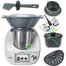 BIMBY TM5 VORWERK COMPLETO DI ACCESSORI CESTELLO COPRILAME VAROMA FARFALLA