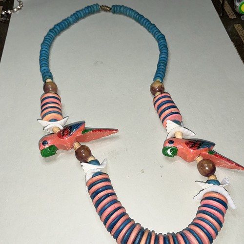 Collana pappagallo vintage