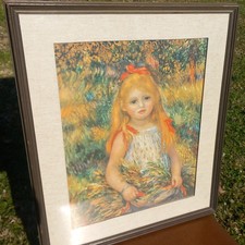 Quadro Stampa Bambina Su