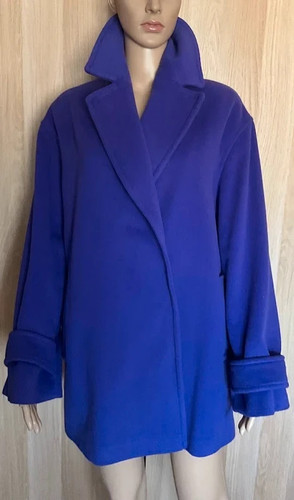 Oversized wool sheet coat max - oversized,