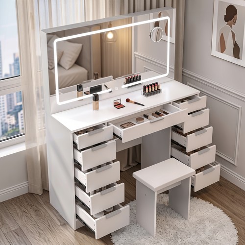 Tavolo trucco cassetti - tavolo, 11