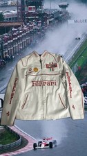 Giacca pelle Ferrari Racing