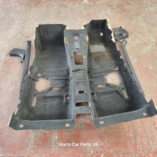 Tappeto pavimento interno e battitacco BMW Serie 3 E93 Cabrio nero