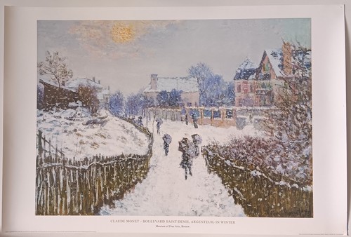 Monet boulevard saint - boulevard, saint-denis