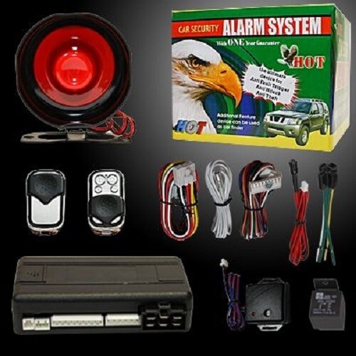 Impianto allarme auto - d'allarme,