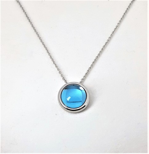 Collana donna acciaio - acciaio, con