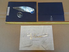 CARTELLA ORIGINALE PININFARINA HONDA ARGENTO VIVO BROCHURE PROSPEKT DEPLIANT