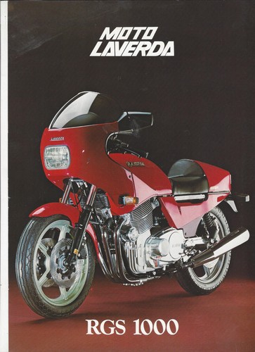 Brochure depliant laverda 1000 - depliant,